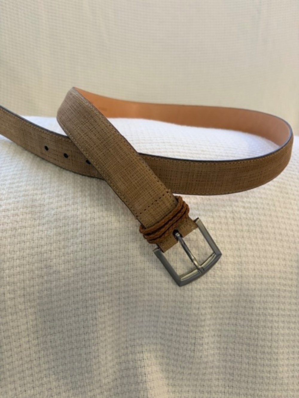 Martin Dingman Genuine Leather Belt Size 38